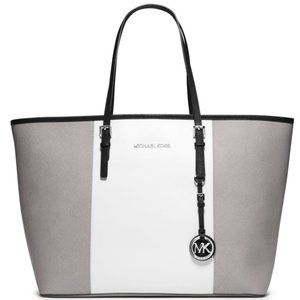 Michael Kors Tri-color Saffiano Leather Tote